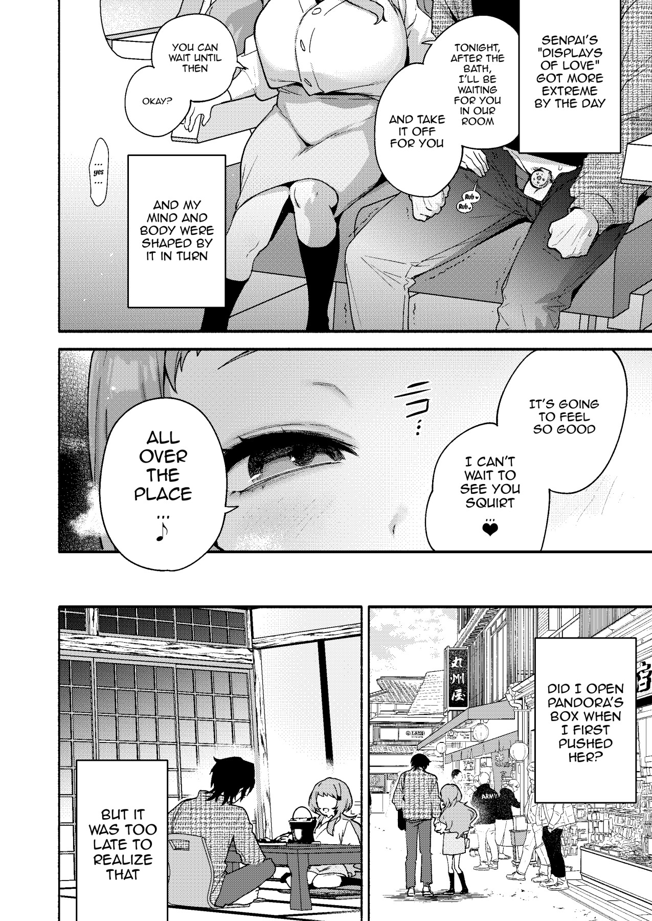 Hentai Manga Comic-Eaten By Mako-senpai ~Falling To A Tiny But Huge Sadist Senpai~-Read-25